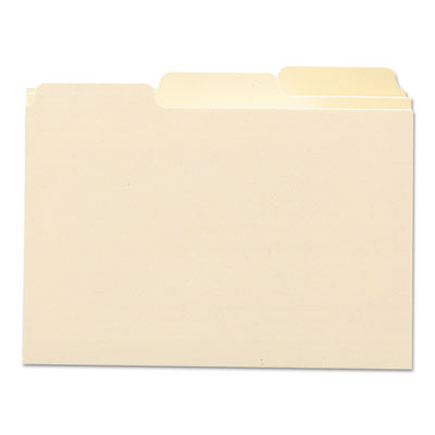 Smead&reg; Manila Card Guides