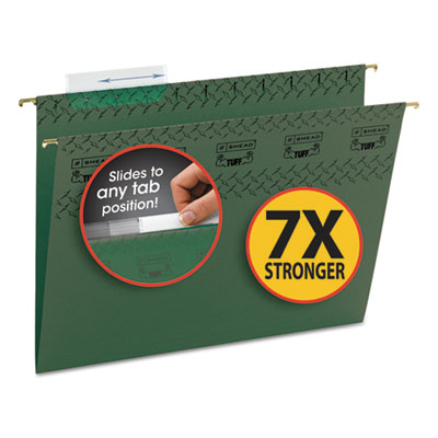 Smead&reg; TUFF&reg; Hanging Folders with Easy Slide&trade; Tab