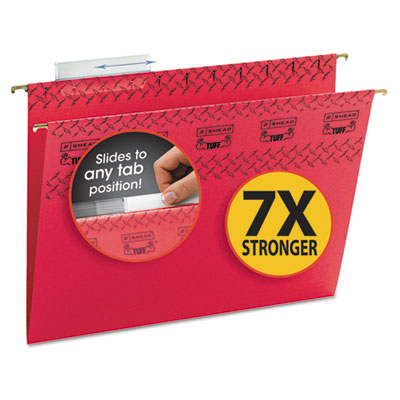 Smead&reg; TUFF&reg; Hanging Folders with Easy Slide&trade; Tab