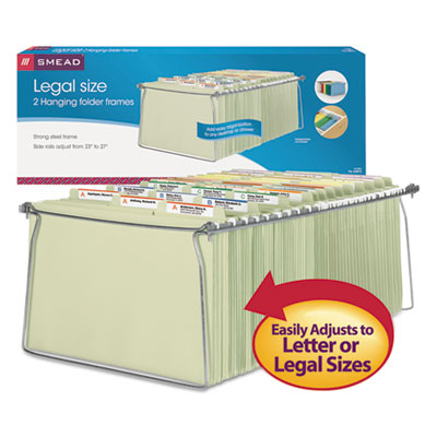 Smead&reg; Steel Hanging Folder Drawer Frame