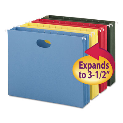 Smead® Hanging Pockets with Full-Height Gusset Smead® Hanging Pockets with Full-Height Gusset