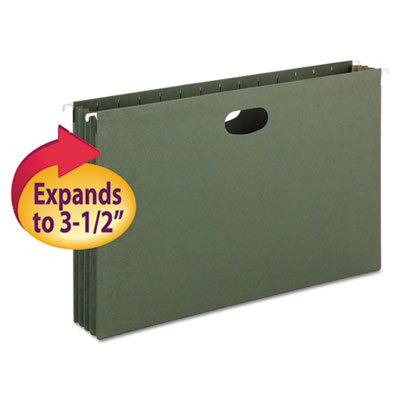 Smead&reg; Hanging Pockets with Full-Height Gusset