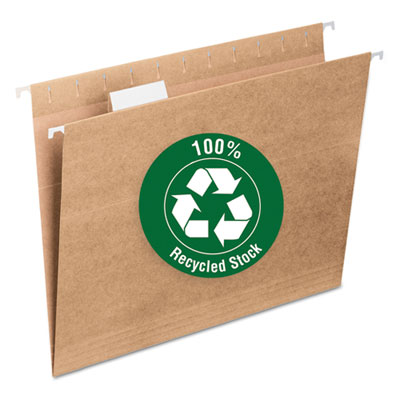 Smead&reg; 100% Recycled Hanging File Folders