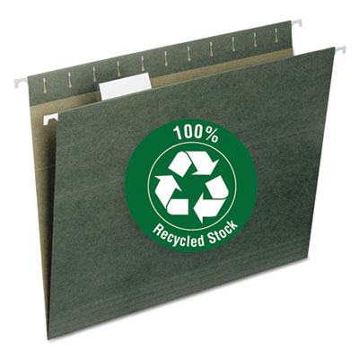 Smead&reg; 100% Recycled Hanging File Folders