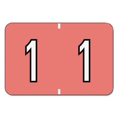 Smead&reg; Barkley Compatible Single-Digit End Tab Labels