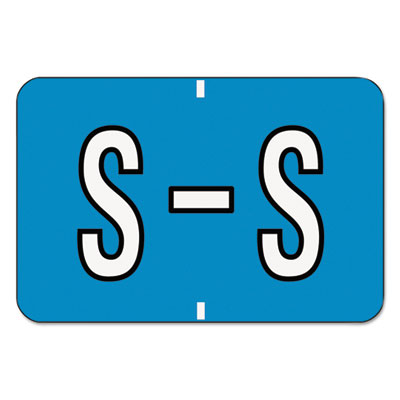 Smead&reg; Color-Coded Barkley Compatible Alpha Labels