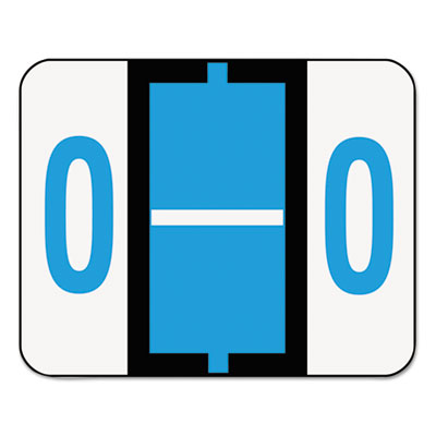 Smead&reg; A-Z Color-Coded End Tab Filing Labels