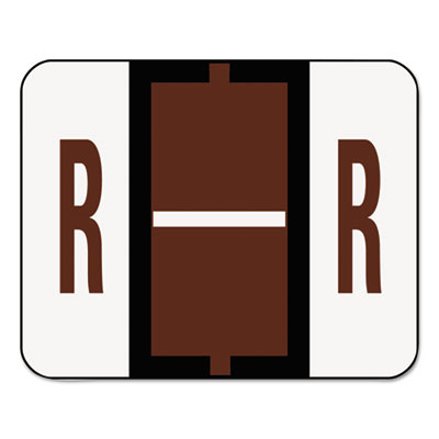 Smead&reg; A-Z Color-Coded End Tab Filing Labels