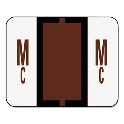Smead&reg; A-Z Color-Coded End Tab Filing Labels