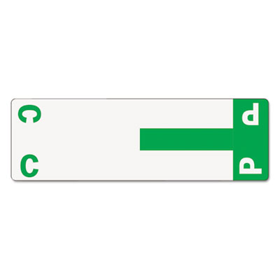 Smead&reg; Alpha-Z&reg; Color-Coded First Letter Combo Alpha Labels