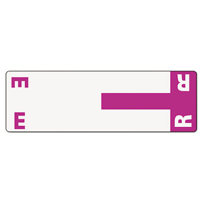Smead&reg; Alpha-Z&reg; Color-Coded First Letter Combo Alpha Labels