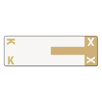 Smead&reg; Alpha-Z&reg; Color-Coded First Letter Combo Alpha Labels