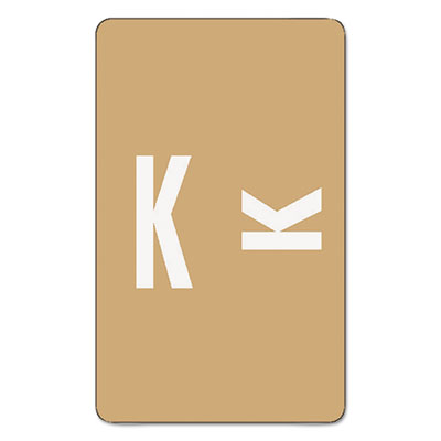 Smead&reg; Alpha-Z&reg; Color-Coded Second Letter Alphabetical Labels