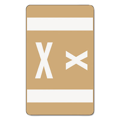 Smead&reg; Alpha-Z&reg; Color-Coded Second Letter Alphabetical Labels