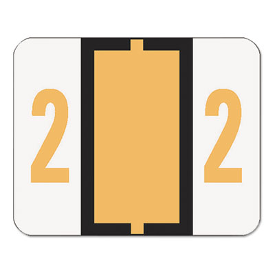 Smead&reg; Numerical End Tab File Folder Labels
