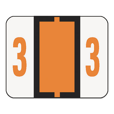 Smead&reg; Numerical End Tab File Folder Labels