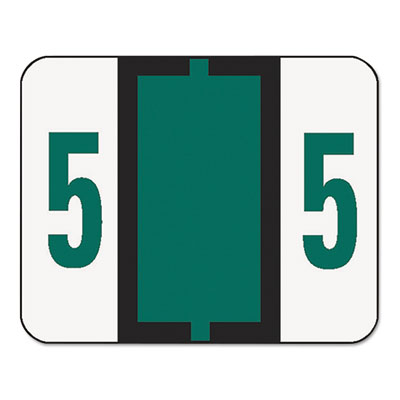 Smead&reg; Numerical End Tab File Folder Labels