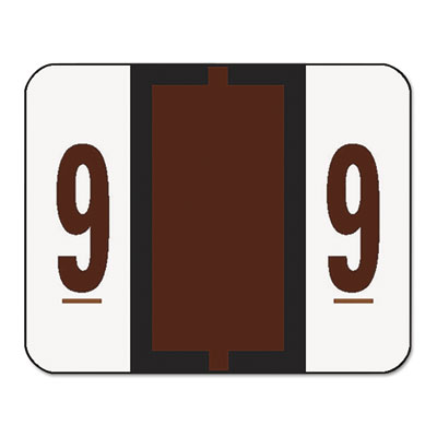 Smead&reg; Numerical End Tab File Folder Labels