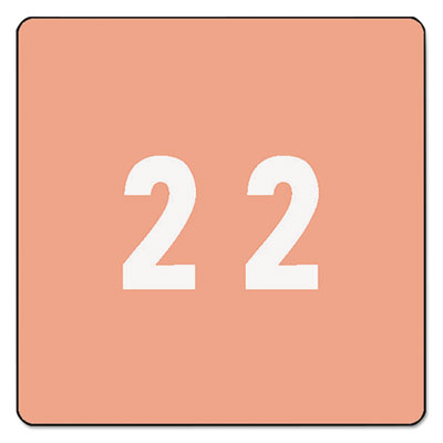 Smead&reg; Numerical End Tab File Folder Labels
