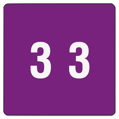 Smead&reg; Numerical End Tab File Folder Labels