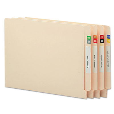 Smead&reg; Monthly End Tab File Folder Labels