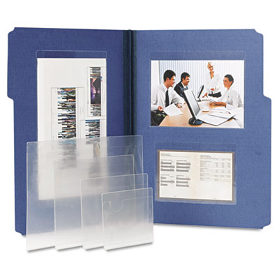 Smead&reg; Self-Adhesive Poly Pockets