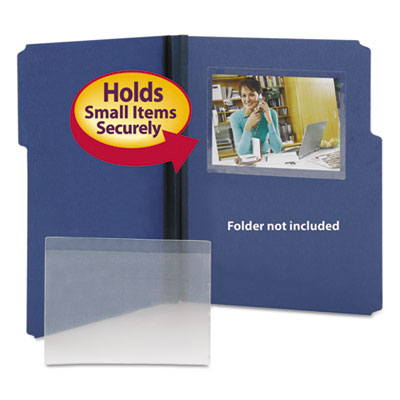 Smead&reg; Self-Adhesive Poly Pockets