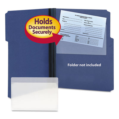 Smead&reg; Self-Adhesive Poly Pockets