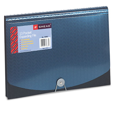 Smead&reg; 12-Pocket Poly Expanding File