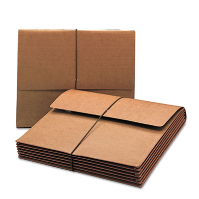 Smead® Extra-Wide Expanding Wallets with Elastic Cord Smead® Extra-Wide Expanding Wallets with Elastic Cord