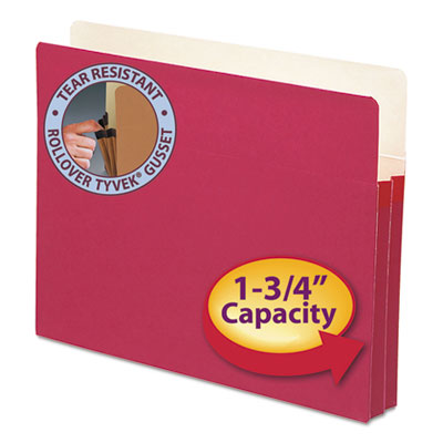 Smead&reg; Colored File Pockets