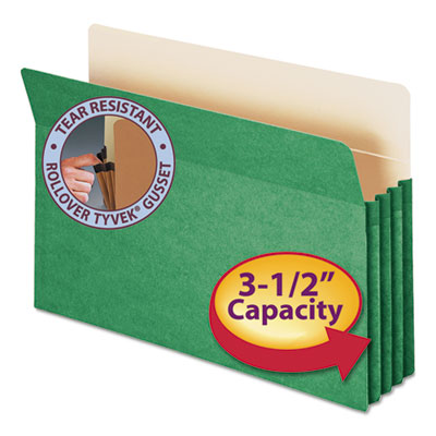 Smead&reg; Colored File Pockets