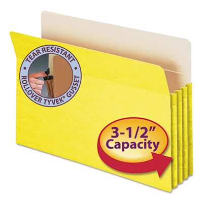 Smead&reg; Colored File Pockets