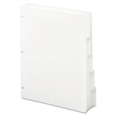 Smead&reg; Three-Ring Binder Index Divider