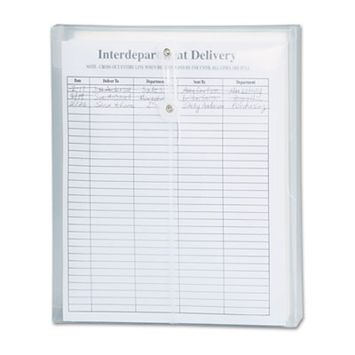 Smead&reg; Poly String &amp; Button Interoffice Envelopes
