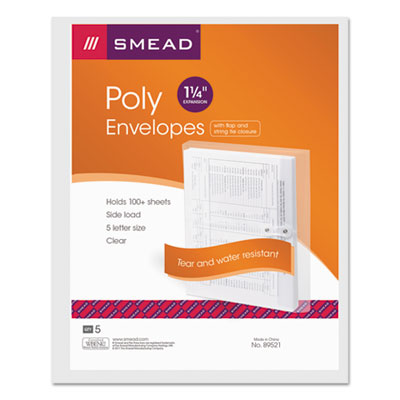 Smead&reg; Poly String &amp; Button Interoffice Envelopes