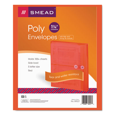 Smead&reg; Poly String &amp; Button Interoffice Envelopes