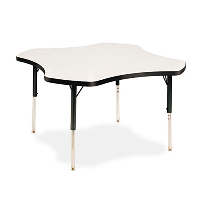 Virco&reg; 4000 Series Clover Shaped Activity Table