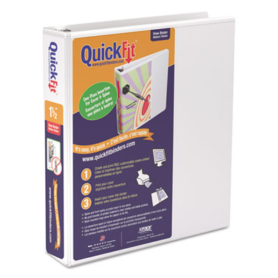 QuickFit&reg; from Stride&reg; D-Ring View Binder