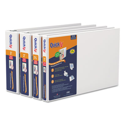 QuickFit&reg; from Stride&reg; Ledger D-Ring Binder