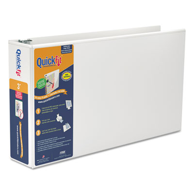 QuickFit&reg; from Stride&reg; Ledger D-Ring Binder