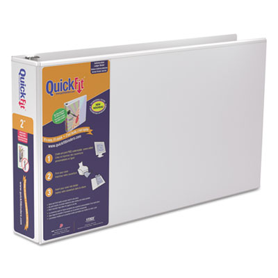 QuickFit&reg; from Stride&reg; Ledger D-Ring Binder