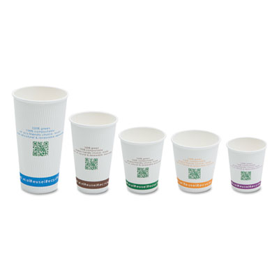 NatureHouse® Compostable Paper/PLA Corn Plastic Lined Hot Cups NatureHouse® Compostable Paper/PLA Corn Plastic Lined Hot Cups