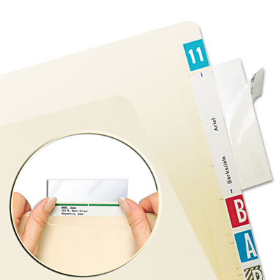 Tabbies&reg; Label/File Folder Protector