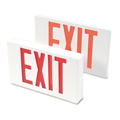 Tatco LED Exit Sign with Battery Back-Up