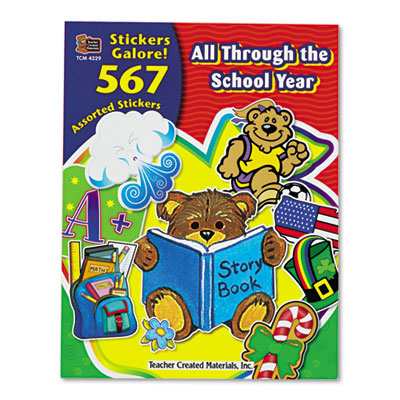 Teacher Created Resources Sticker Books
