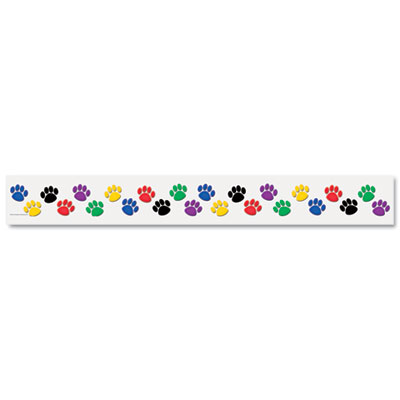 Teacher Created Resources Paw Prints Border Trim
