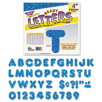 TREND&reg; Ready Letters&reg; Sparkles Letter Set