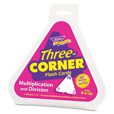 TREND&reg; Three-Corner Flash Cards