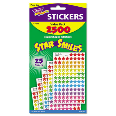 TREND&reg; superSpots&reg; and superShapes&reg; Sticker Packs